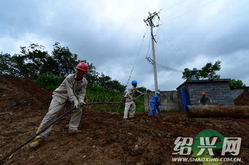 突击送电 嵊州电力跑赢台风海葵[绍兴网-新闻