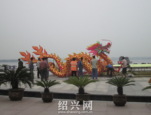 2012十一黄金周瓜渚湖灯会