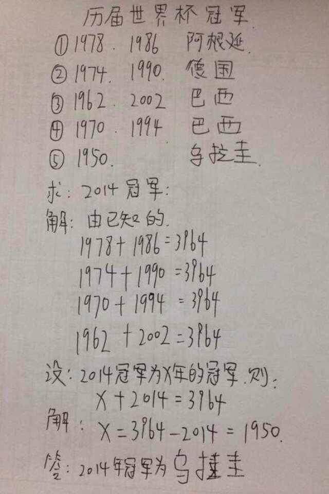 微评:x+2014=3964的段子是给伪球迷看的[绍
