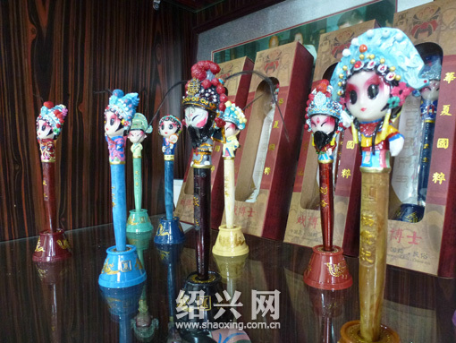 创意脸谱旅游产品走红古城[绍兴网-新闻中心]