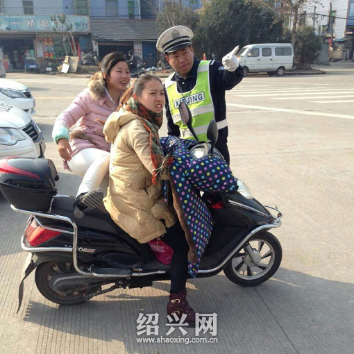 江交警积极配合开展二轮电动车智能防盗系统安