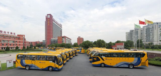 工行诸暨望云支行ETC服务让海亮校车畅行无忧